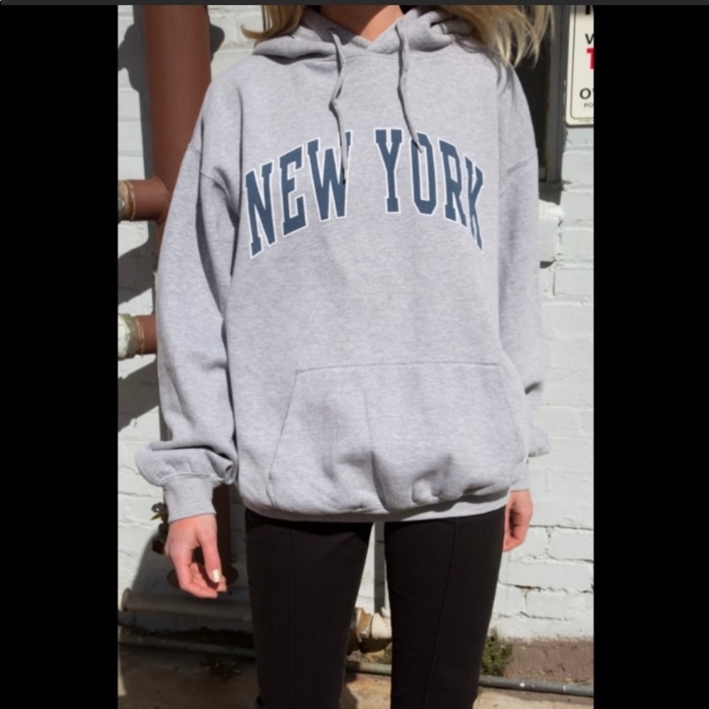 New York oversized hoodie- Brandy Melville
